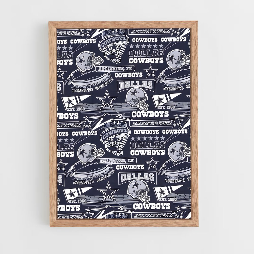 Poster Dallas cowboys (vue 4)